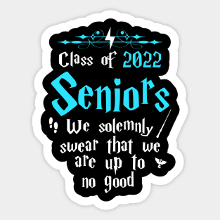 Seniors Class of 2022 Sticker